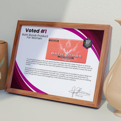 Bath Bombs for Women - Bath Bombs for Women Relaxing - Organic Bath Bombs with Feminine Scents for Her - 2.5 Oz Gift Set of 8 Scented All Natural Bath Bombs with Natural Essential Oils - Gift