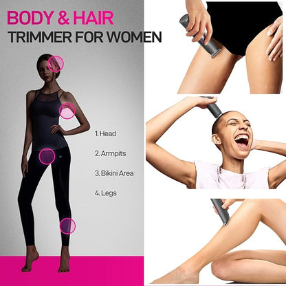 PRITECH Hair Trimmer for Women,