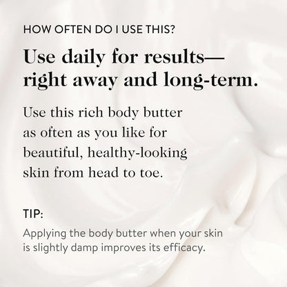 goop Beauty Body Butter | Lotion for Dry Skin | Nourishing Butters & Botanical Extracts | Hydrating & Firming Cream | 6.1 fl oz