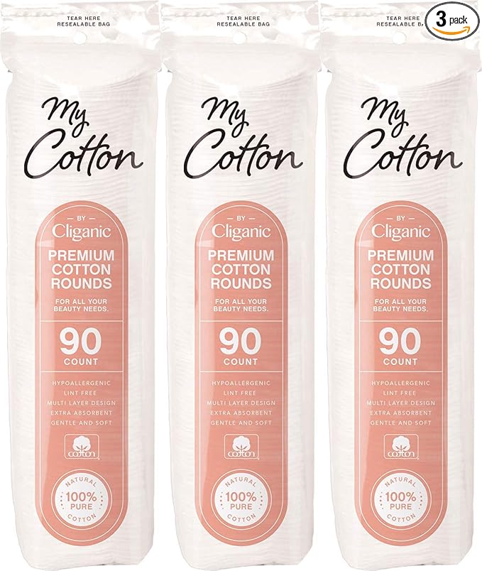 My cotton premium cotton rounds