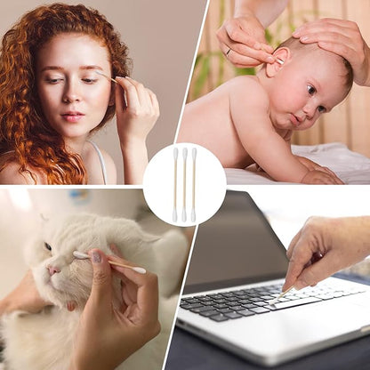 Eyxformula 300 pcs cotton swabs