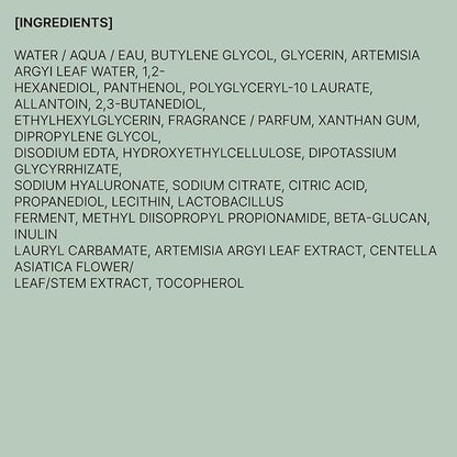 Hanyul pure artemisia calming toner