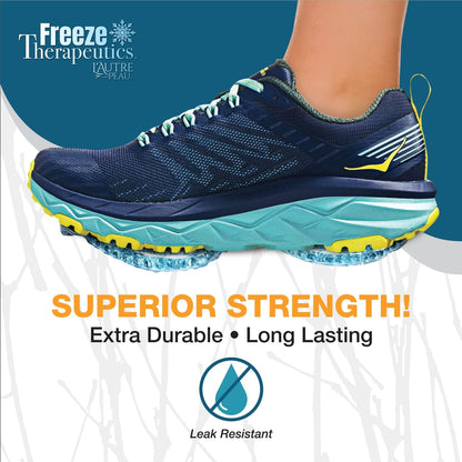 USA Merchant | Hot/Cold Plush Gel Bead Migraine Wrap| Freeze Therapeutics by L'AUTRE PEAU | Reusable Ice Packs with Flexible Beads | for Tension, Headaches, Sinus Pain, Congestion & Stress Relief