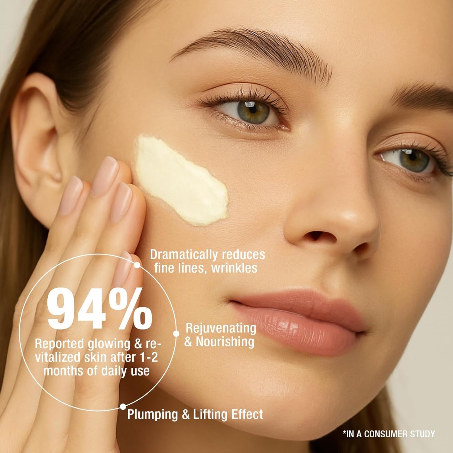 Face Moisturizer Retinol Cream For Face, Collagen Anti Aging Face Cream, Day-Night Neck Cream With Hyaluronic Acid, Wrinkle Cream For Women & Men Reduces Wrinkles, Dryness, 1.85 Fl. Oz