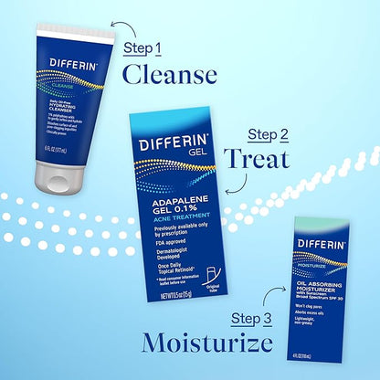 Differin acne treatment gel, 60