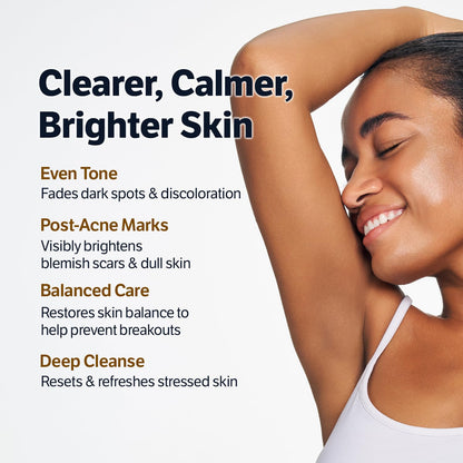 SUNGBOON EDITOR Kojic Acid Niacinamide Face Wash | Turmeric Cleanser for Dark Spots & Radiance | Korean Skin Care with Hyaluronic Acid | Gentle Makeup Remover & Blackhead Cleanser