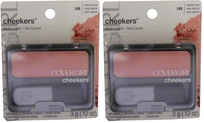 COVERGIRL Cheekers Blendable Powder Blush Natural Twinkle.12 oz, 1 Count (Pack of 2)