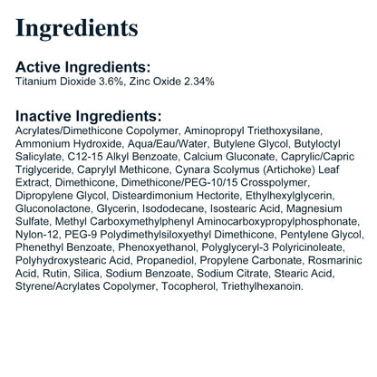 Rodan + Fields Soothe Daily Mineral Sunscreen SPF 30 | 1 Fl Oz | SPF Moisturizer for Face | Zinc Oxide Sunblock | Travel Size Sun Protection Skincare