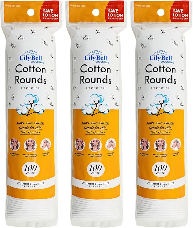 Lily bell cotton rounds for