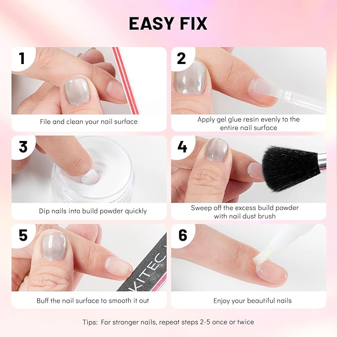 Aokitec Clear Dip Powder For