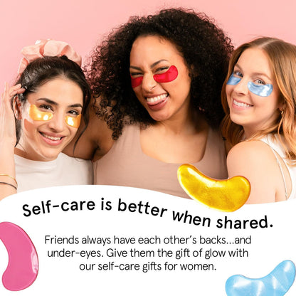 grace & stella Under Eye Patches (12 pairs) Eye Masks for Puffy Eyes and Dark Circles - Birthday Gifts for Women, Bachelorette Party Favors, Bridesmaid, Self Care and Relaxation Gifts for Her - Vegan