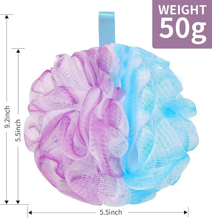 Bath loofah sponge back scrubber