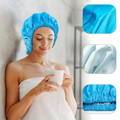 Reusable shower cap for women,