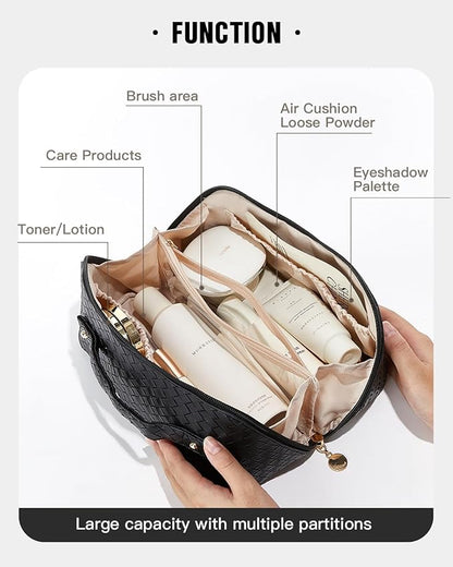 Eachy travel makeup bag,large capacity