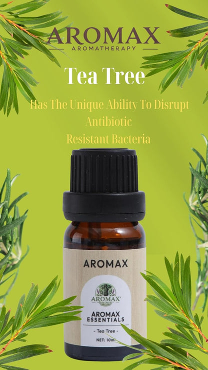Aromax Essentials 100% Pure Essential Oils Set for Diffuser, Aromatherapy & Relaxation - Best Aromatherapy Starter Kit