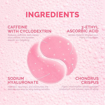 Enaskin naturals brightening eye masks: