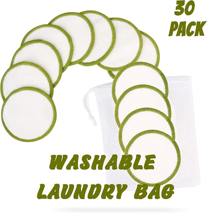 30 pack reusable makeup remover