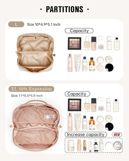 Eachy travel makeup bag,large capacity