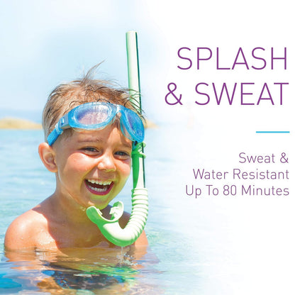 BOB KIDS SPF 30 Brush On Mineral Powder Sunscreen, Broad Spectrum Protection, Water Resistant 80 Mins, Fragrance Free, Easy to Apply for Kids & Babies, Mfg in USA