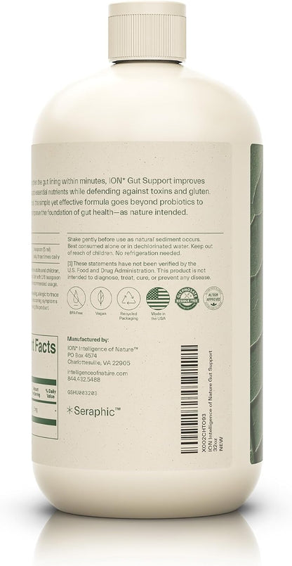 ION* Intelligence of Nature Gut Support Liquid | Promotes Digestive Wellness, Strengthens Immune Function, Alleviates Gluten Sensitivity, Enhances Mental Clarity | 2-Month Supply (32 oz.)