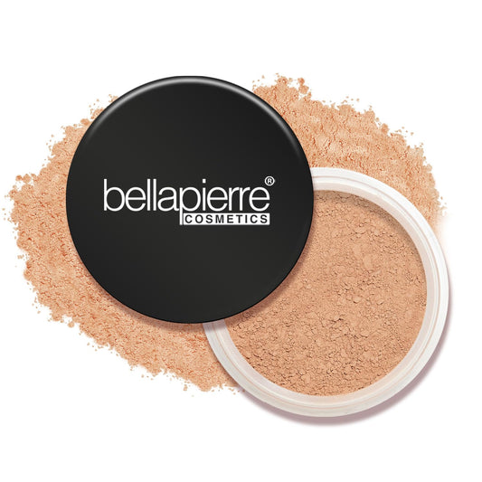 Bellapierre Mineral Foundation SPF 15 – Loose Powder Foundation, Full Coverage Mineral Makeup with Matte Finish – Vegan, Cruelty Free, Hypoallergenic, Oil & Talc Free – 0.32 oz - Mocha
