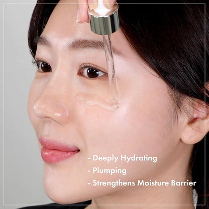 Hyaluronic Acid Ampoule, Hydrating Glow and Skin Barrier Protection, Anti-Aging Face Serum for Dry Skin, Korean Skincare Beauty Products, 100ml, 3.38 fl. oz.