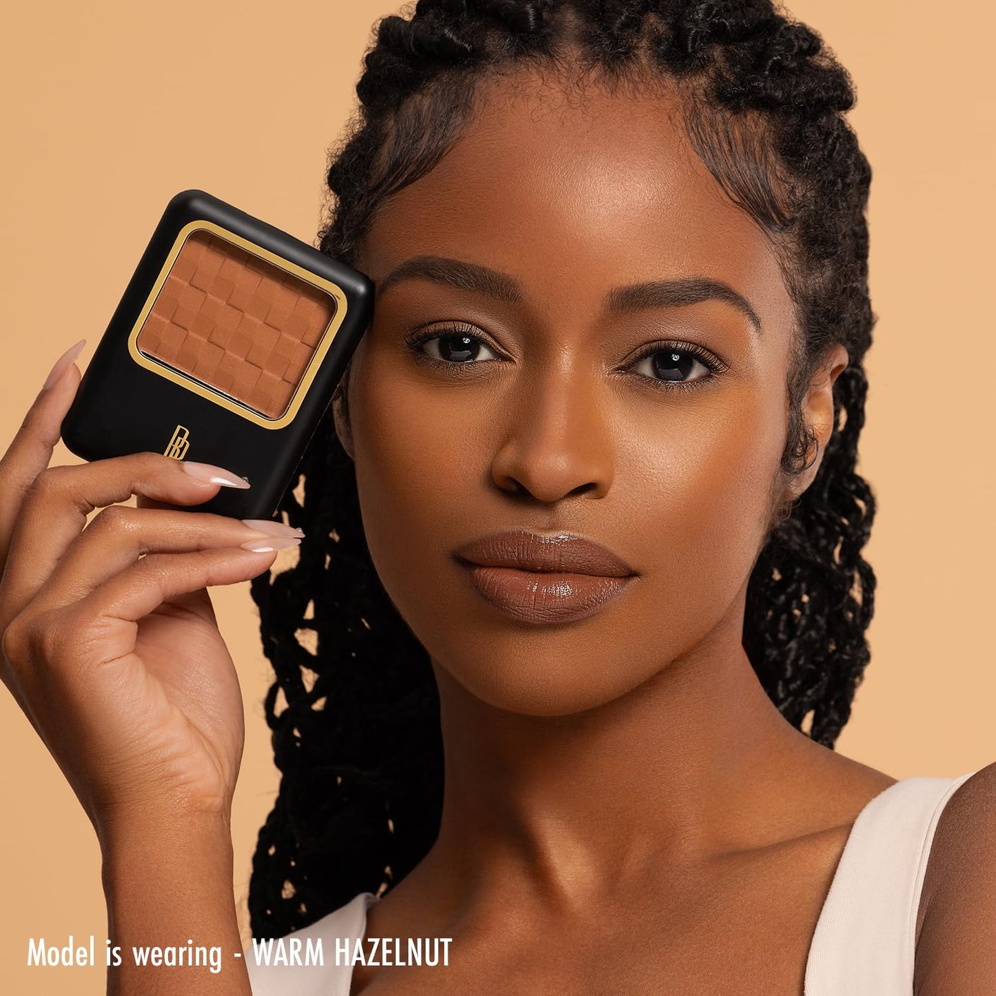 Black Radiance Natural Matte Foundation Powder, Minimizes Shine, Black Coffee (Deep)