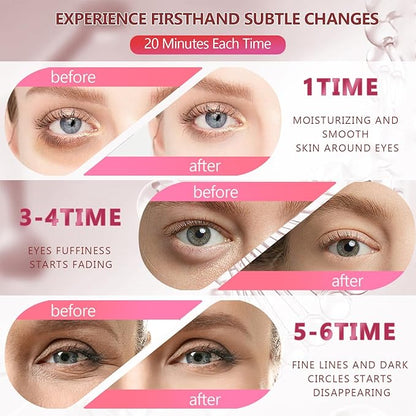 60 pcs pink under eye