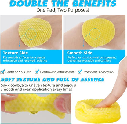 Turmeric cleansing pads for face,60pcs