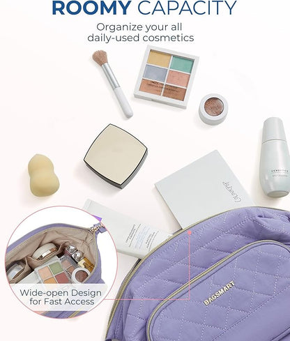Bagsmart makeup bag, travel cosmetic