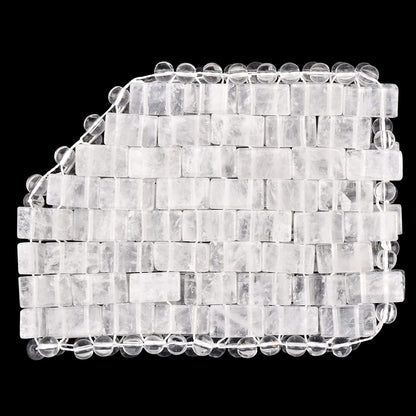 Jade Eye Mask Clear Quartz Cooling Jade Sleep Eye Mask 100% All Natural Soothe Stone Eye Mask