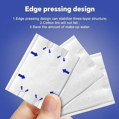 Premium makeup cotton pads set