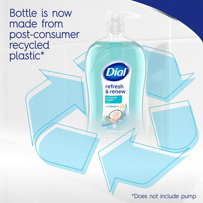 Dial Body Wash, Refresh & Renew Coconut Water, 32 fl oz