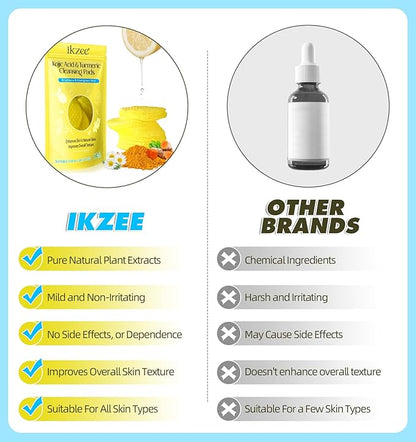 2 pack turmeric cleansing pads,