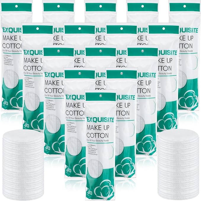 Maxcheck 1500 pcs cotton rounds