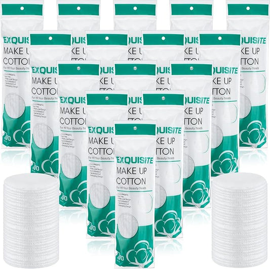 Maxcheck 1500 pcs cotton rounds