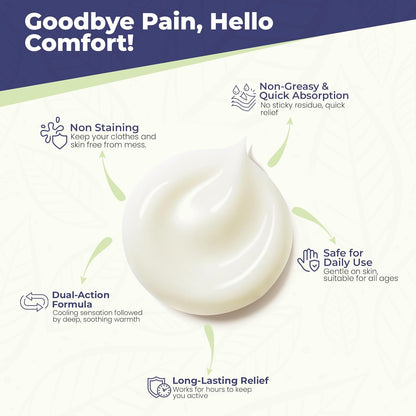 Sombra Warm Pain Relief Gel, Warm Relief for Arthritis and Chronic Pain Pre-Workout Muscle Rub Vegan Formula Free of Artificial Fragrances, Dyes, NSAIDs, Wax, Petroleum, Alcohol, 32oz Pump