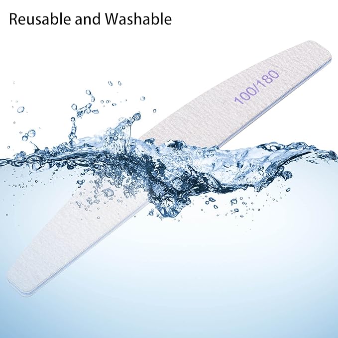 BTYMS 25 Pcs Nail Files