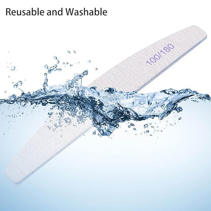 BTYMS 25 Pcs Nail Files