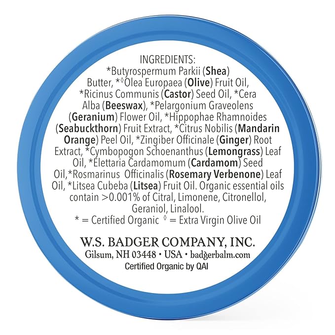 Badger Organic Cuticle Care Balm