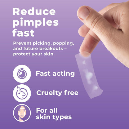 Large Pimple Patches for Face (20 Pack), Treat Blemishes Overnight, Hydrocolloid Acne Patch, Hydrocolloid Bandages, Big Pimple Patches, Large Acne Patch