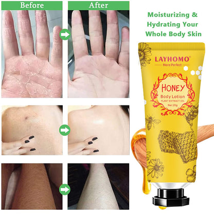 20 Pack Mini Body Lotion Gift Bulk for Dry Skin,Travel Size Small Body Cream With Shea Butter Natural Fragrance Moisturizing Body Lotion for Women Men,Stocking Stuffers Christmas Thank You Gift