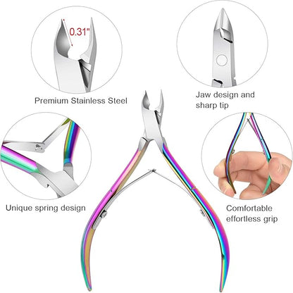 4 Packs Cuticle Nipper, Premium