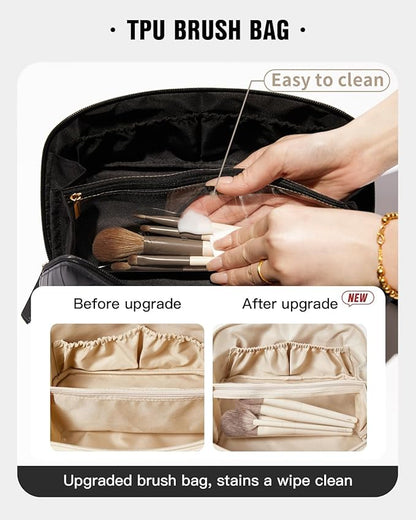 Eachy travel makeup bag,large capacity