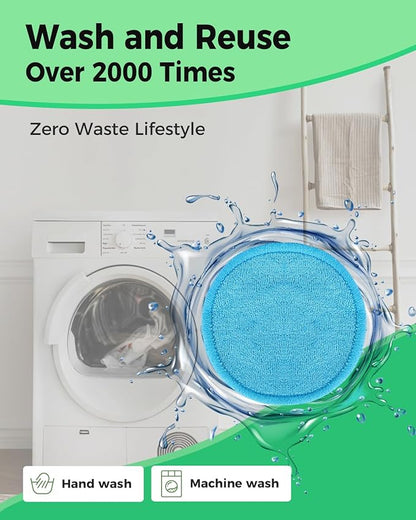 Reusable makeup remover pads -