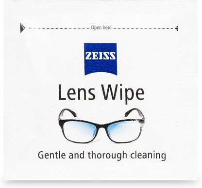 ZEISS Pre-Moistened Lens Cleaning Wipes, 80 Count