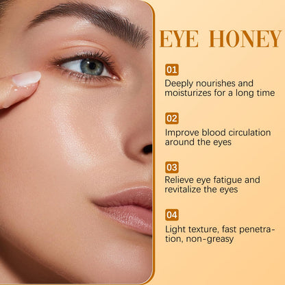 Jimerito Honey Eye Drops,Honey for Eye,Bee Honey for Eye,Honey Eye Drops,Stingless Bee Honey Eye Drops,Moisturizes Eyes and Relieves Fatigue (2 pcs)