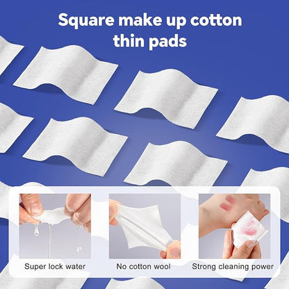 Premium makeup cotton pads set