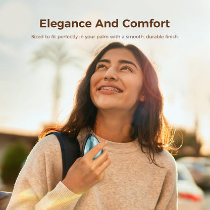 OCOOPA Women Rechargeable Hand Warmers 2 Pack, Portable, Stylish, Diamond-Shape Magnetic Electric Handwarmer, Reusable Pocket Heater, 2025 Tech Gifts for Christmas, Raynaud, Hiking, Camping, UT4 Rare