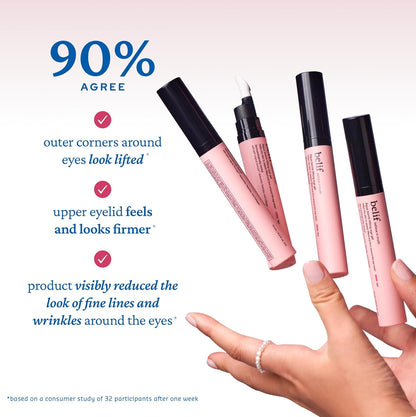 belif Aqua Bomb Lifting Eye Gel | Retinol + Collagen + Peptide for Firming & Plumping | Hyaluronic Acid for Glowy Hydration | Niacinamide for Dark Circles | Korean Skin Care